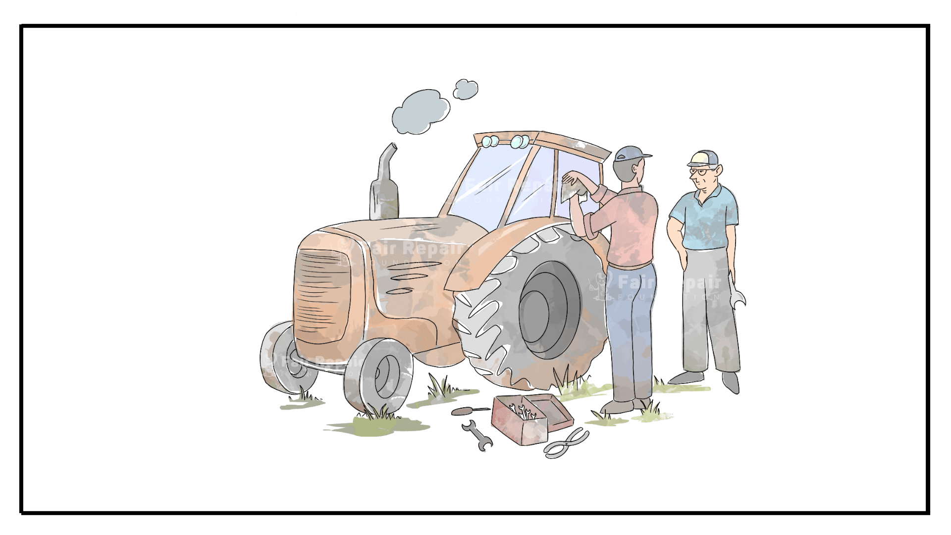 Farm equipment and right to repair